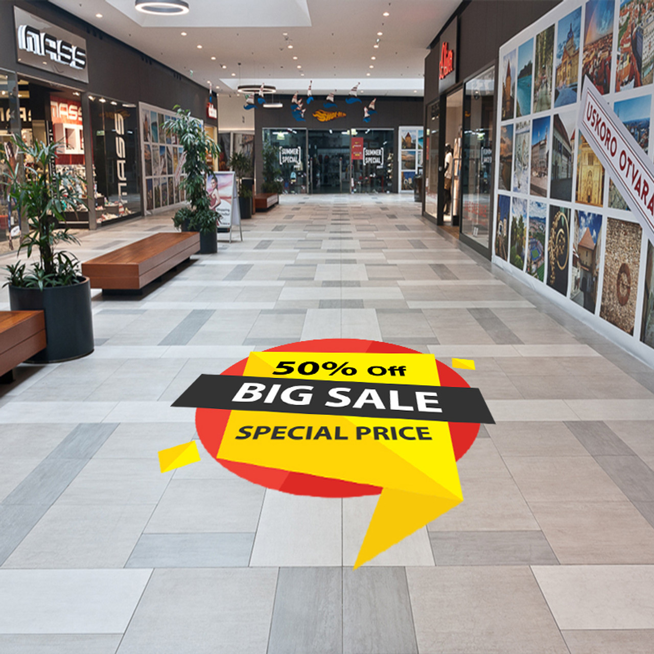 Floor Graphic Laminates